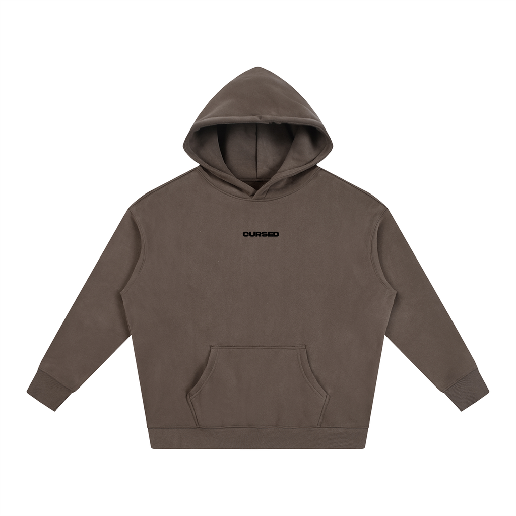 HOODIE "LOGO" MOKA