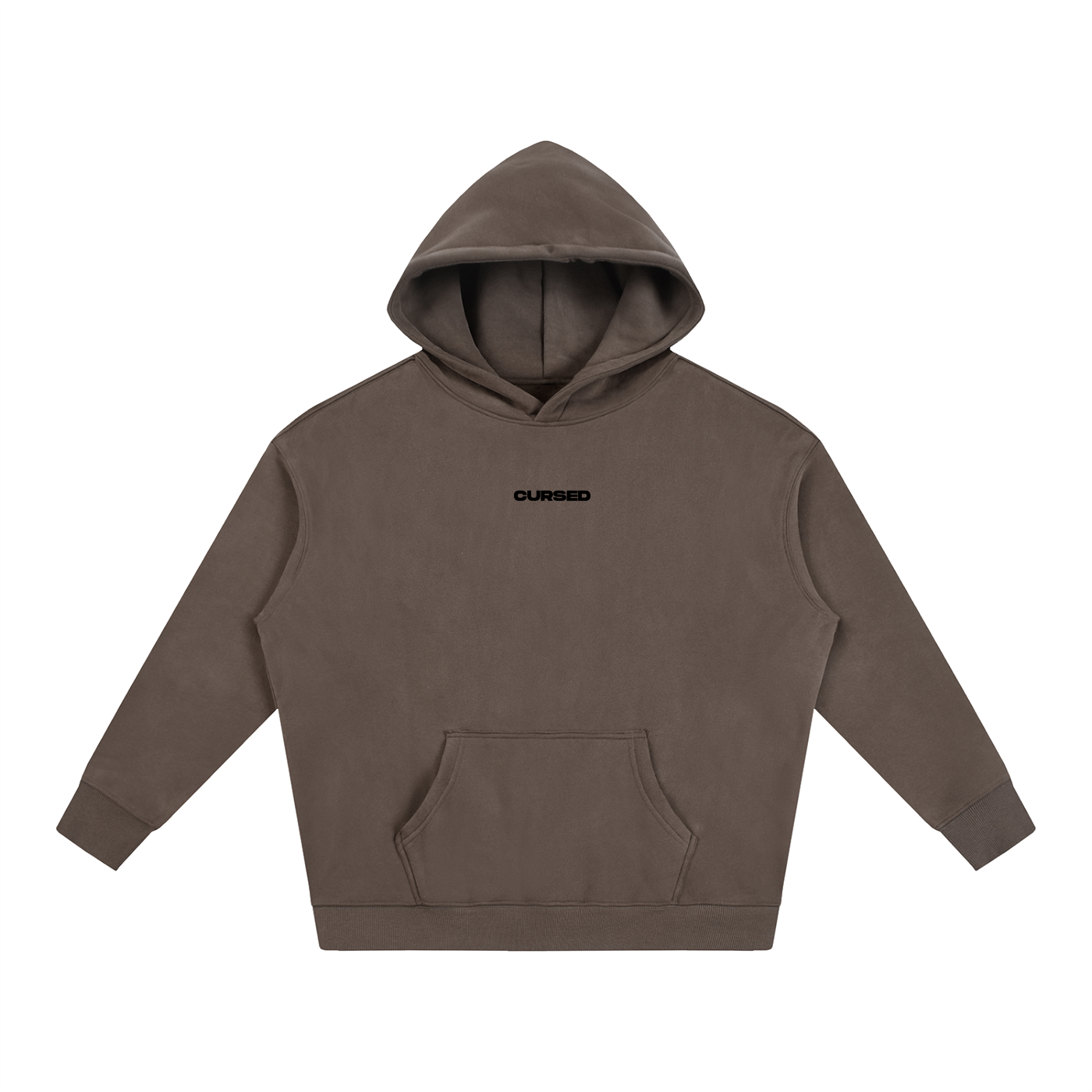 HOODIE "LOGO" MOKA