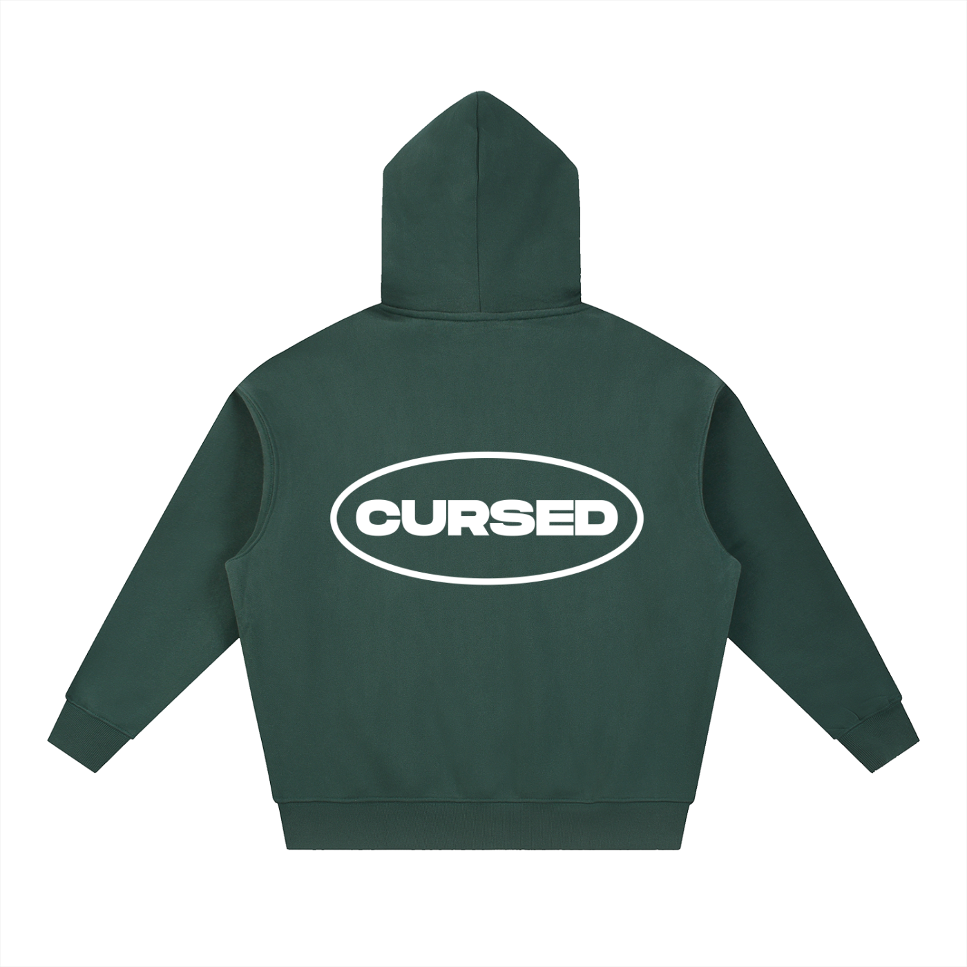HOODIE CURSED - VERT