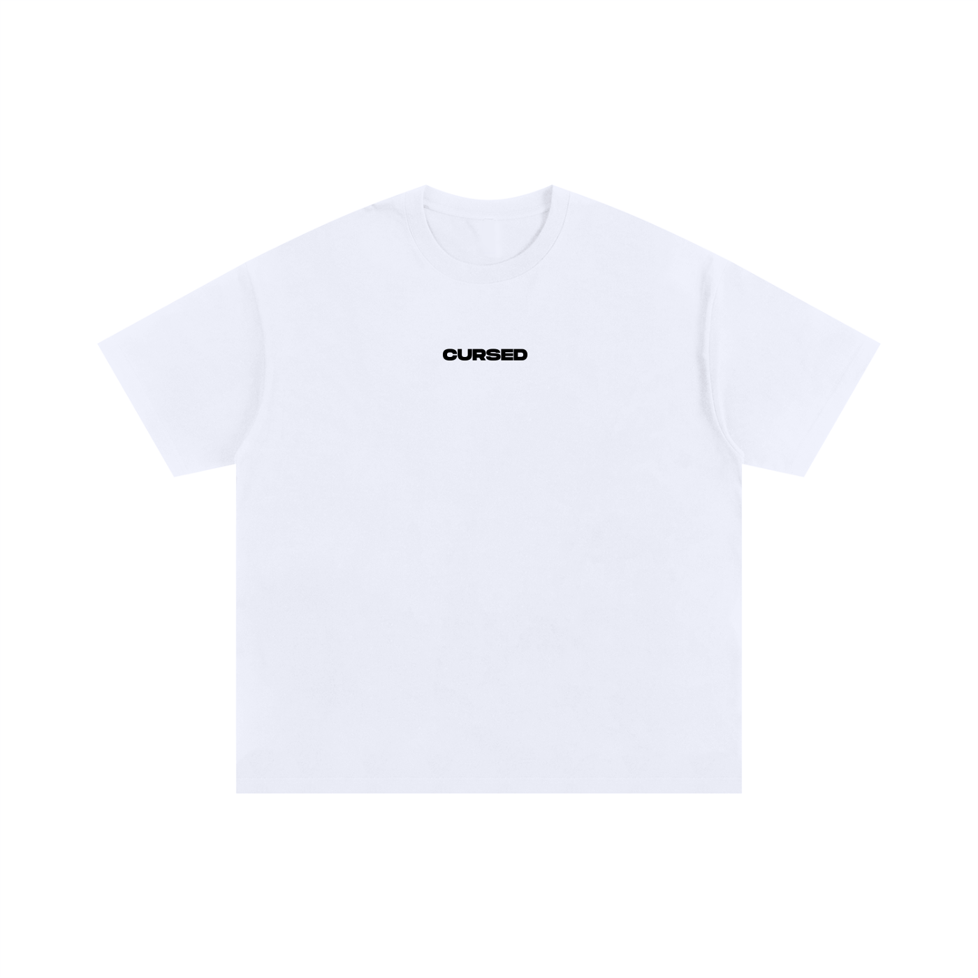 T-SHIRT CURSED BLANC