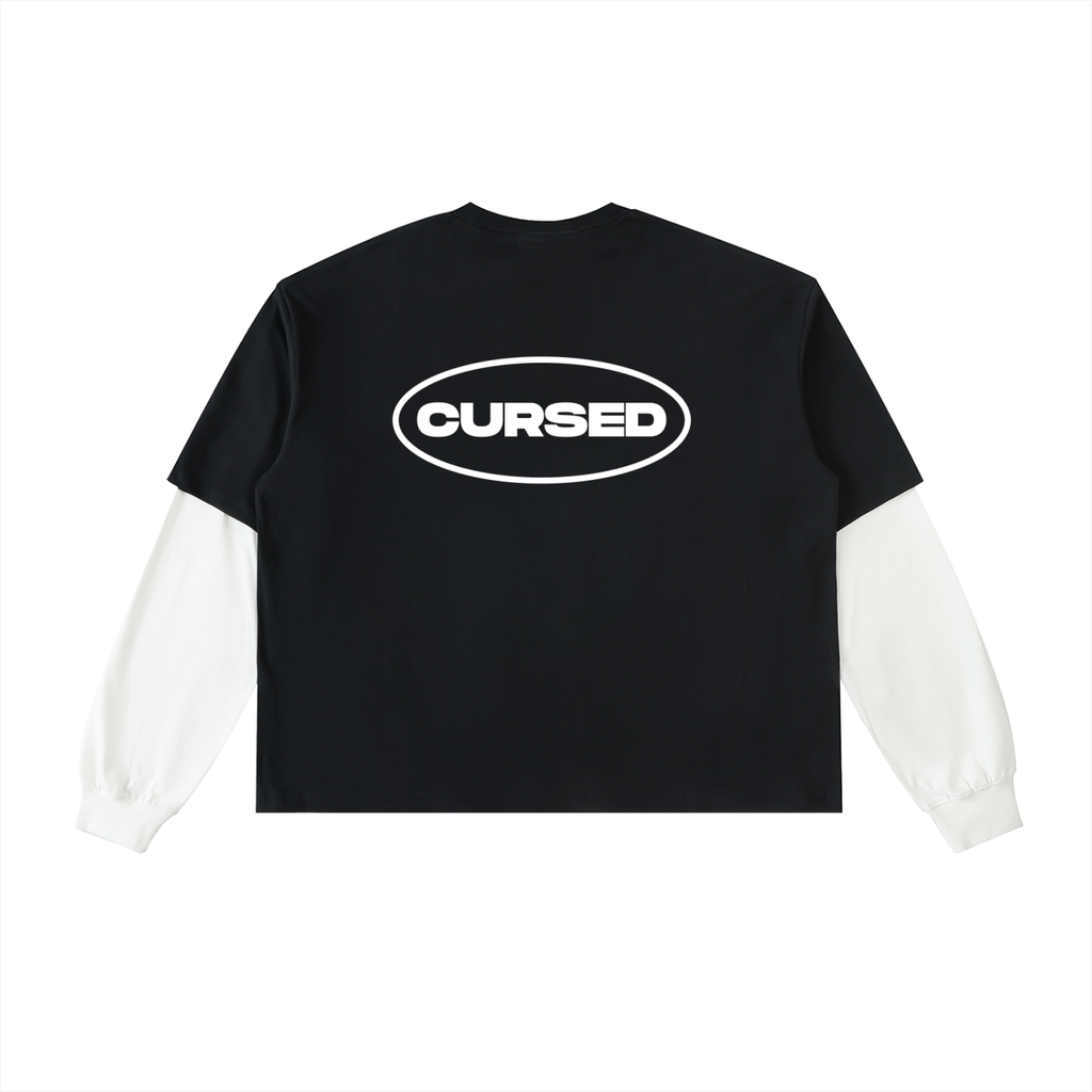 T SHIRT À EFFET DE MANCHES