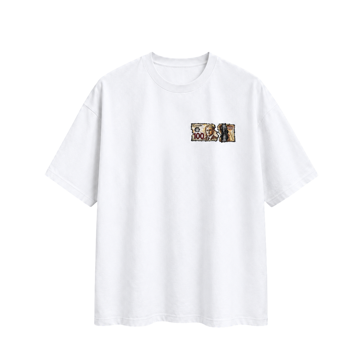 T-SHIRT "FLEUR DE LYS" - 100 DOLLARS