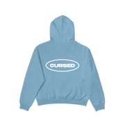 HOODIE "CURSED" BLEU BÉBÉ