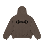HOODIE "CURSED" MOKA
