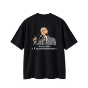 T-SHIRT "FLEUR DE LYS" - RENÉ LÉVESQUE « 20 mai 1980, À la prochaine fois »