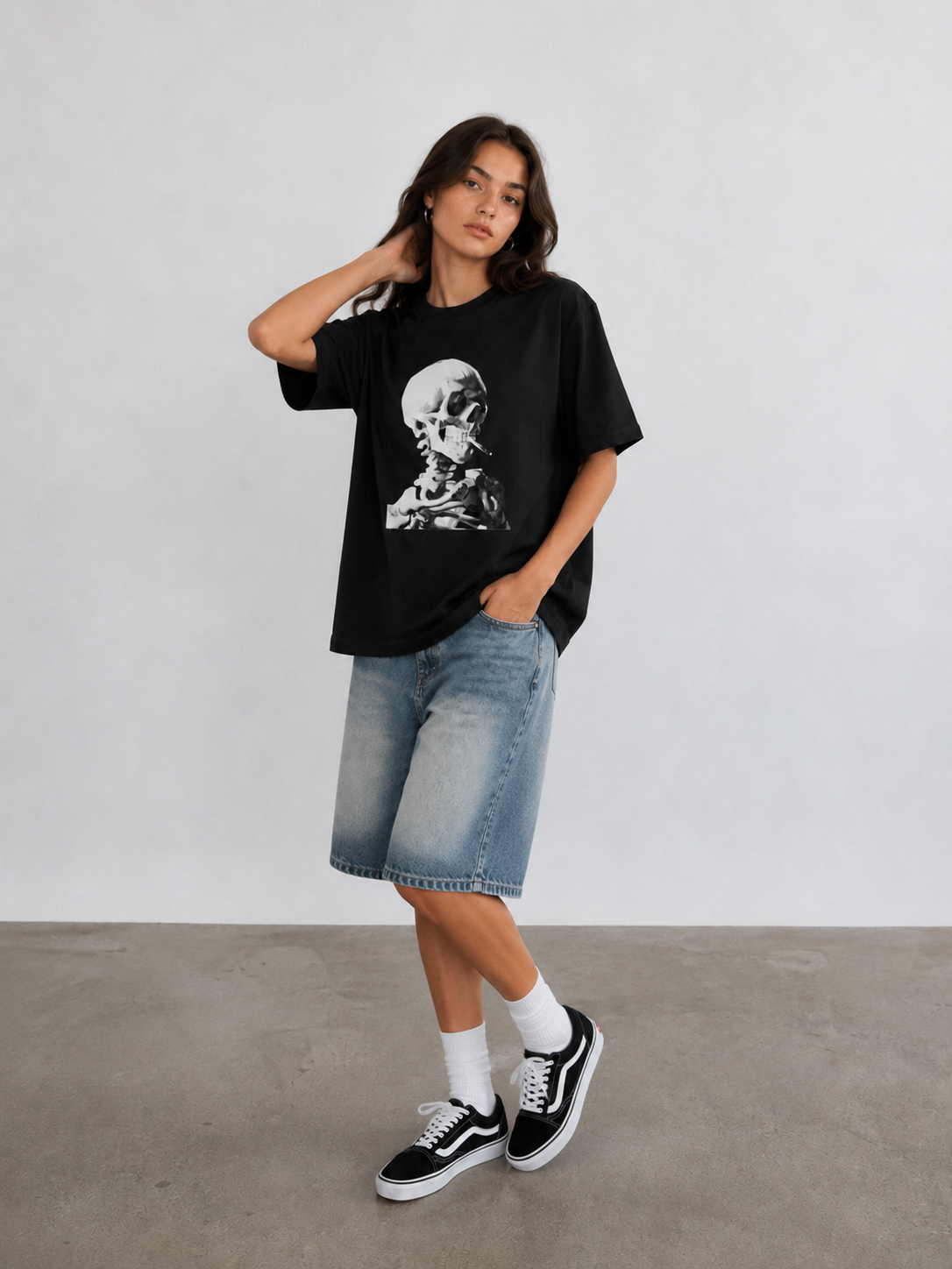 SKULL OF A SKELETON - T SHIRT