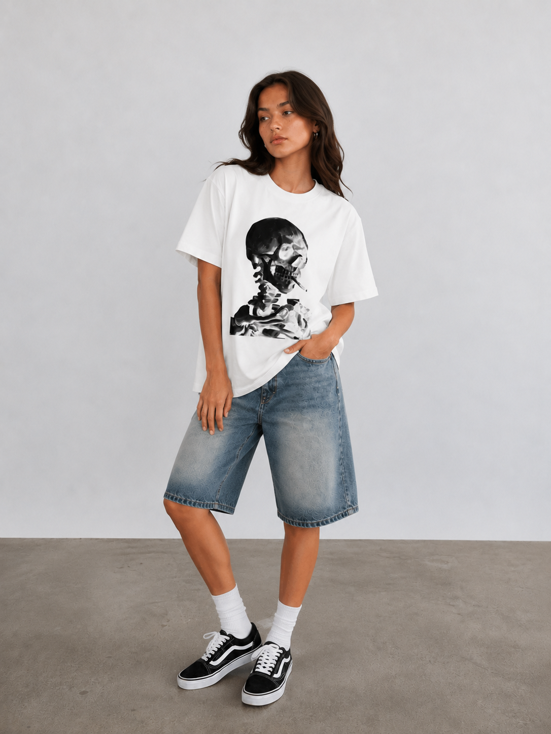 SKULL OF A SKELETON - T SHIRT
