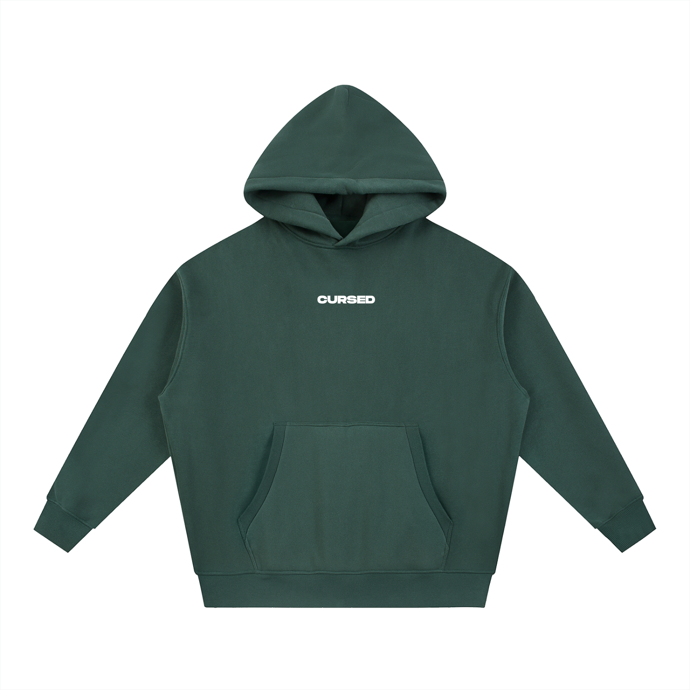 HOODIE CURSED - VERT