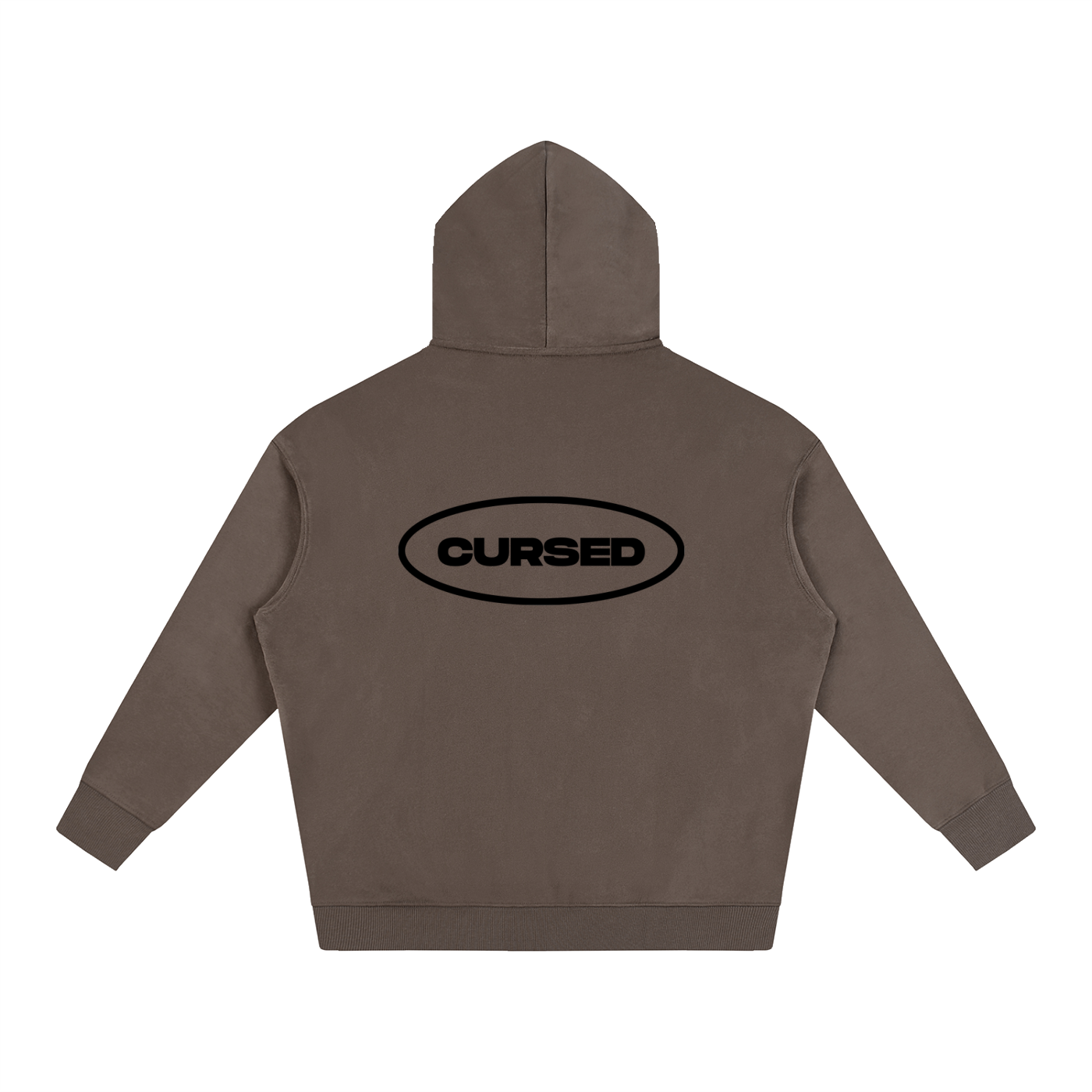 HOODIE "LOGO" MOKA
