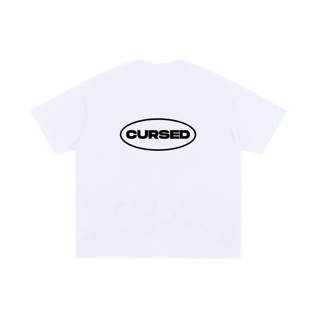 T-SHIRT CURSED BLANC