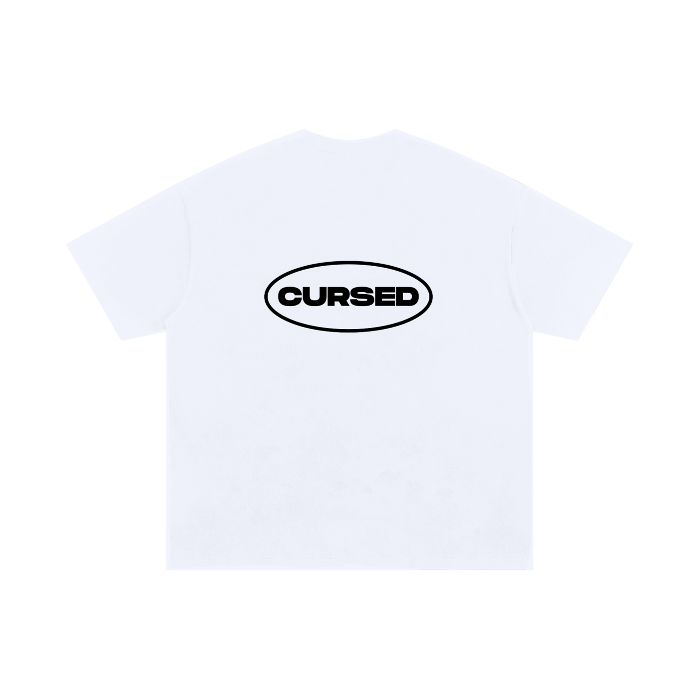 T-SHIRT CURSED BLANC