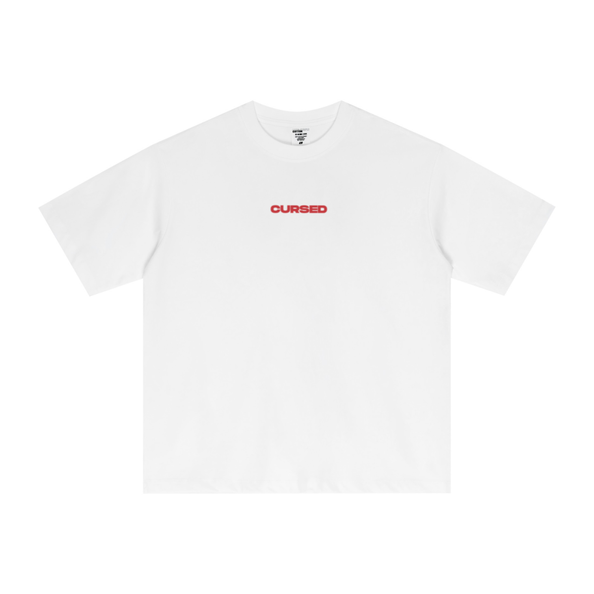 255GSM Unisex Long-Staple Cotton Jersey T-shirt Ivory White