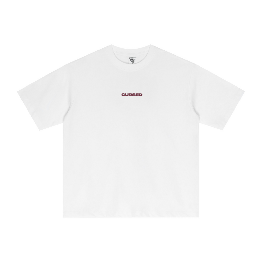 255GSM Unisex Long-Staple Cotton Jersey T-shirt Ivory White