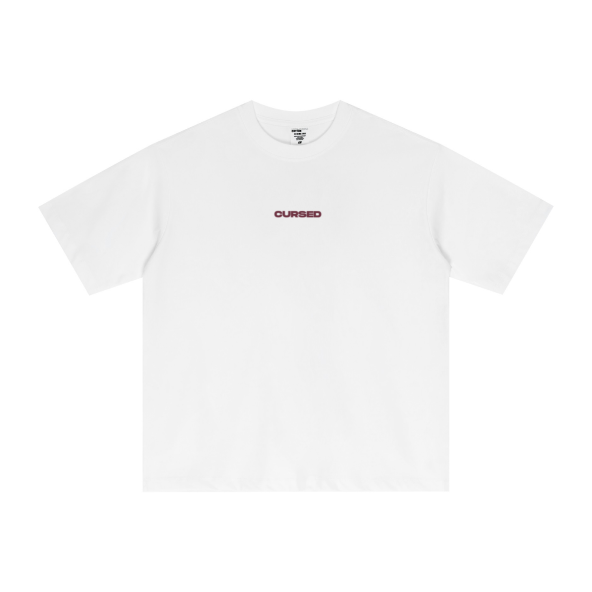 255GSM Unisex Long-Staple Cotton Jersey T-shirt Ivory White