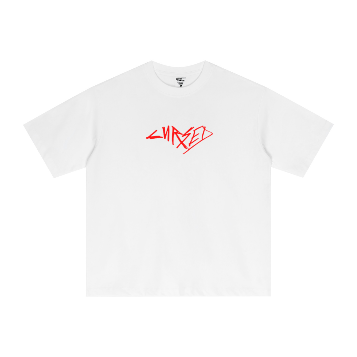 255GSM Unisex Long-Staple Cotton Jersey T-shirt Ivory White