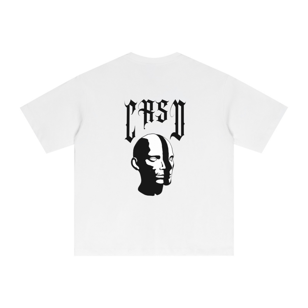 255GSM Unisex Long-Staple Cotton Jersey T-shirt Ivory White