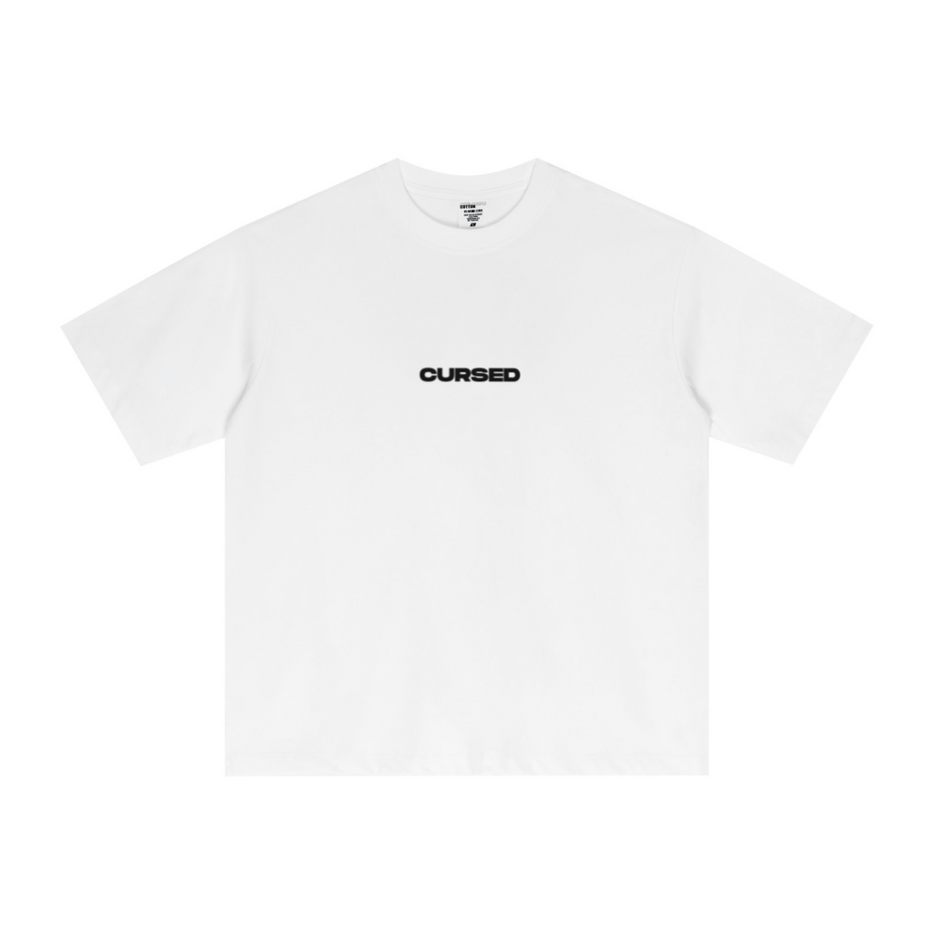 255GSM Unisex Long-Staple Cotton Jersey T-shirt Ivory White