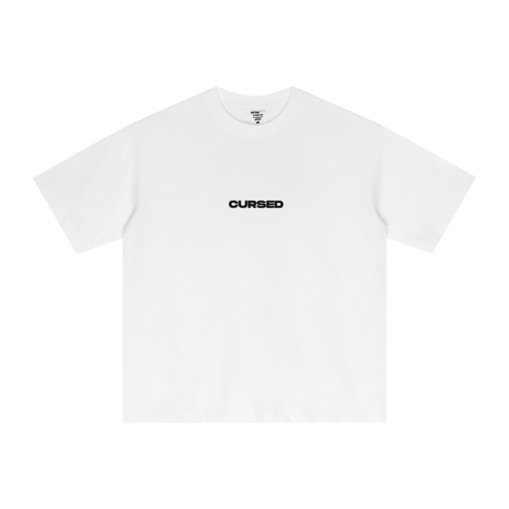 255GSM Unisex Long-Staple Cotton Jersey T-shirt Ivory White