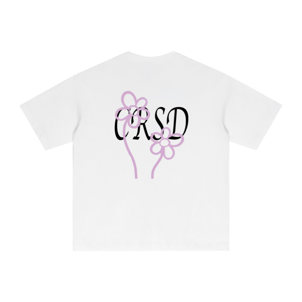 255GSM Unisex Long-Staple Cotton Jersey T-shirt Ivory White